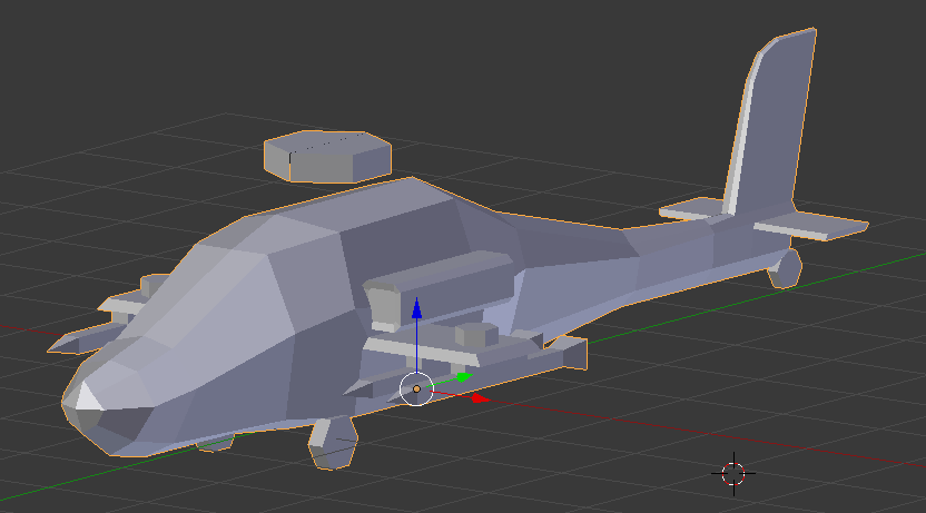 Low Poly Helicopter